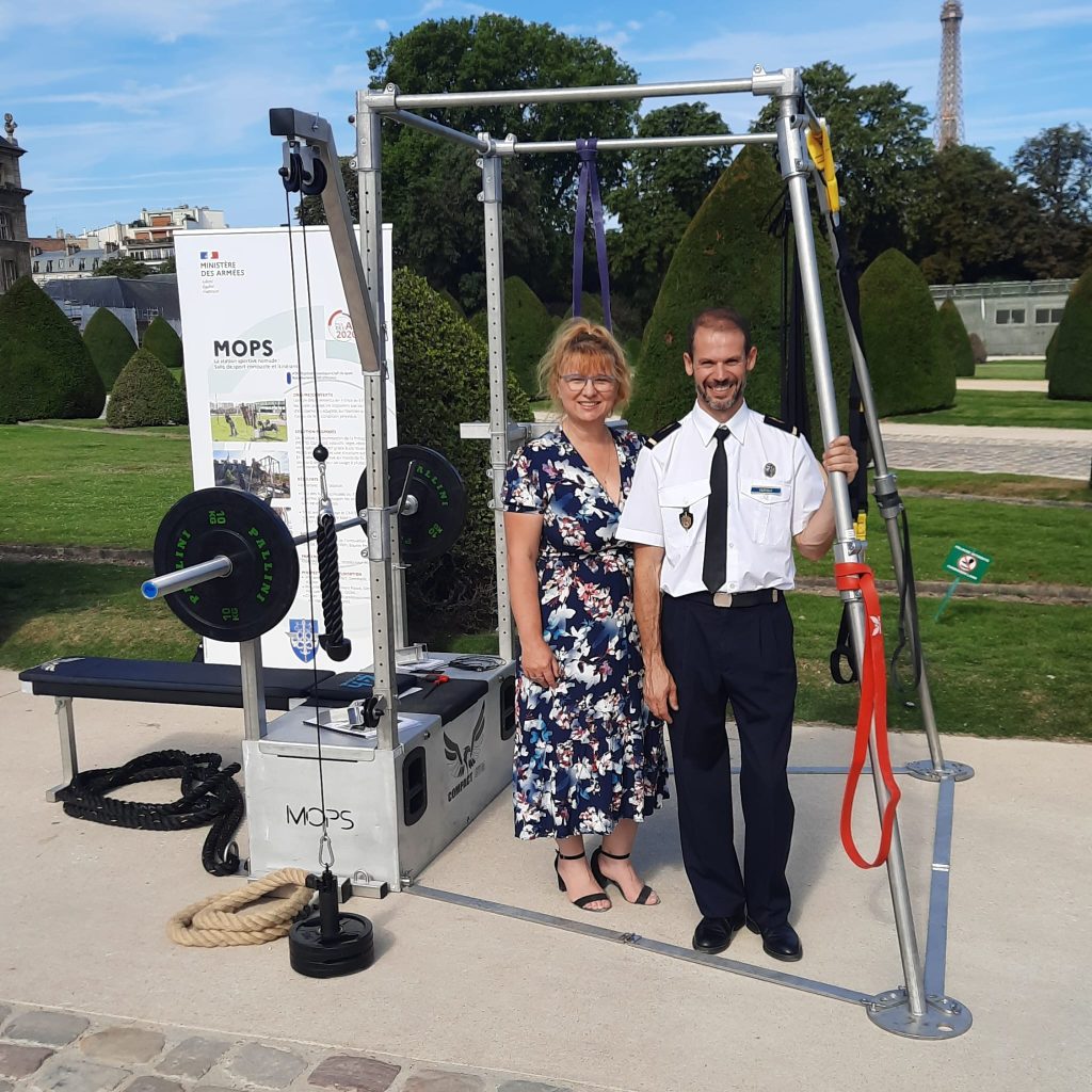 Photo de Raphaël VASSALO (concepteur) et Virginie BOUILLON (cheffe d'entreprise)